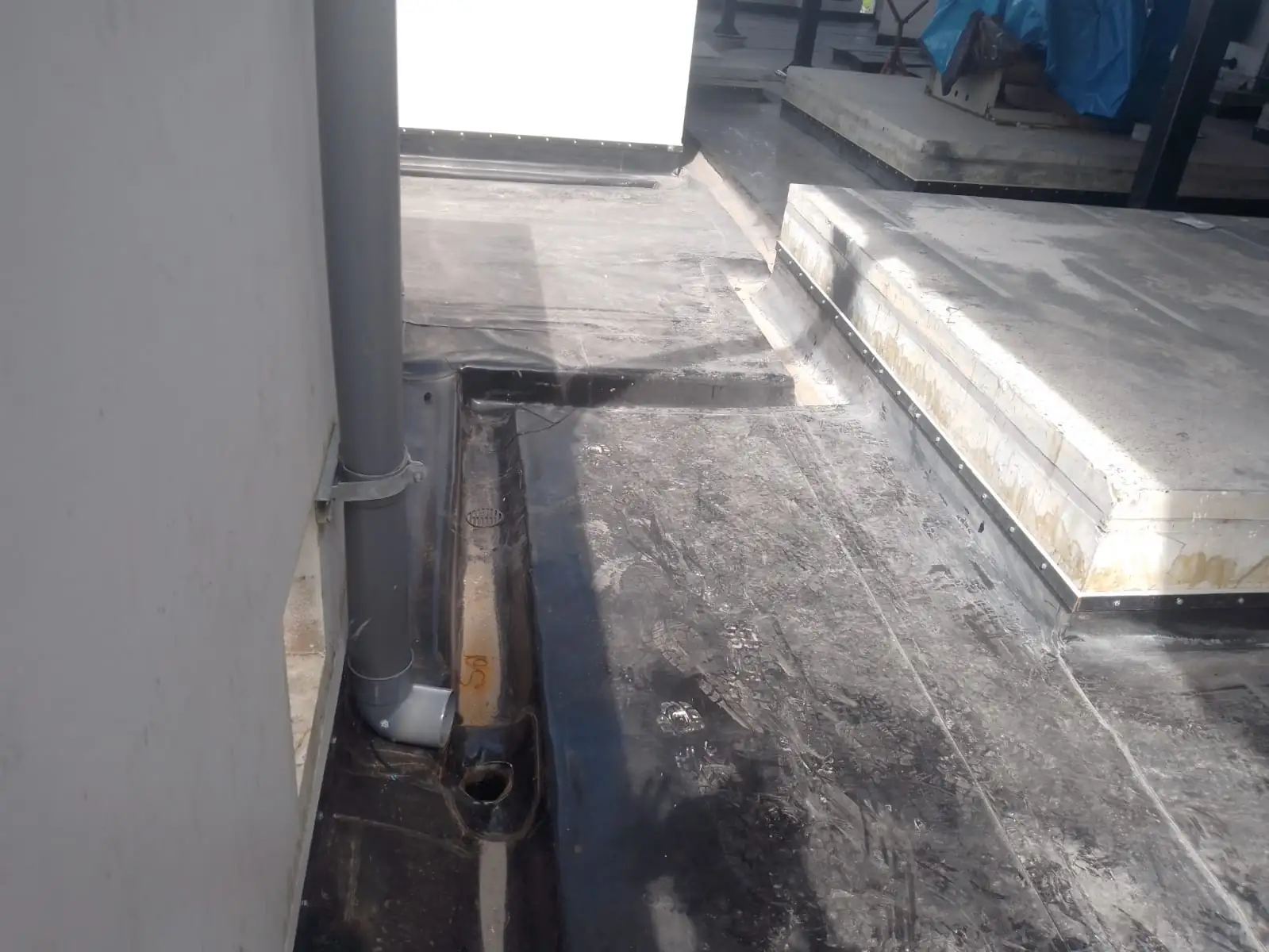GEOMEMBRANA DE PVC 7 Instalacion de Geomembrana de PVC